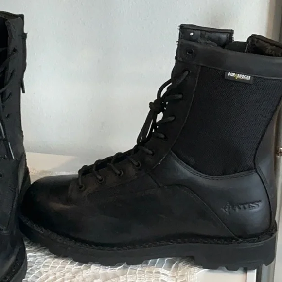 Bates Men’s 8” DuraShock Lace to Toe Side Zip Work Boot Size 9 - Picture 4 of 9